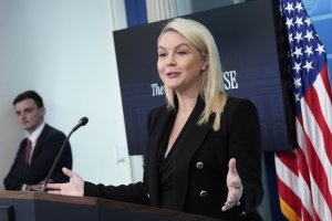 Leavitt condemns 'rhetoric' after correspondents' dinner shooting