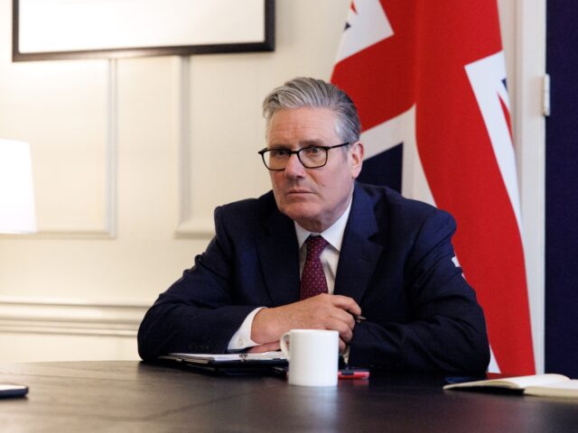 29/04/2026. London, United Kingdom. Prime Minister Keir Starmer joins a call with Communit