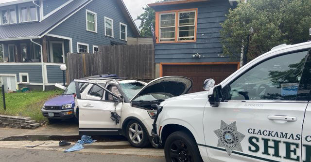 VIDEO: Oregon Burglary Suspect Crashes at 90mph During Police Chase