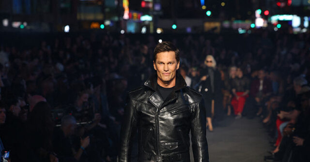 Tom Brady Makes Catwalk Debut at Gucci Fashion Show