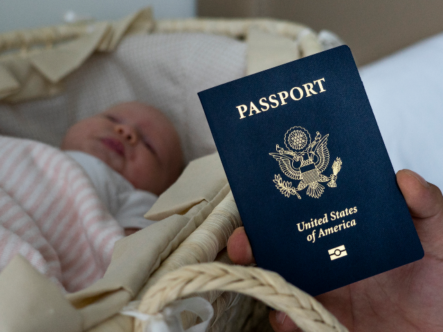 In this photo taken on Jan. 24, 2019, Denis Wolok, the father of 1-month-old Eva's fa
