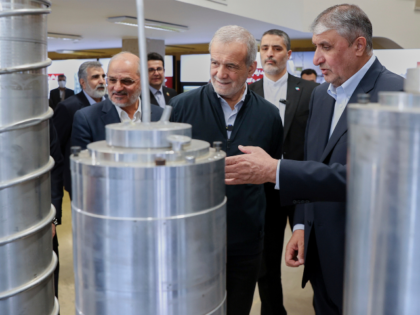 AP26055324396863 FILE - In this photo released by the Iranian Presidency Office, President Masoud Pezeshkia