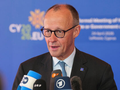 Title: Cyprus EU Summit Image ID: 26114247265589 Article: German Chancellor Friedrich Merz