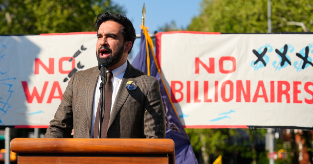 Leftists that have received funding from a pro-China billionaire reportedly helped organize protesters in New York City for communist May Day.