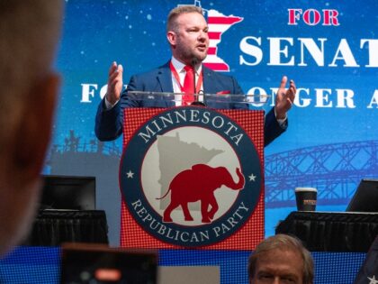 Candidate Adam Schwarze earns the GOP US Senate endorsement after the sixth round of votin