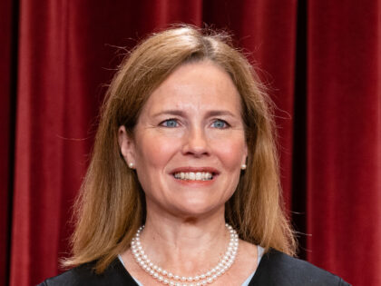 Associate Justice Amy Coney Barrett during the formal group photograph at the Supreme Cour