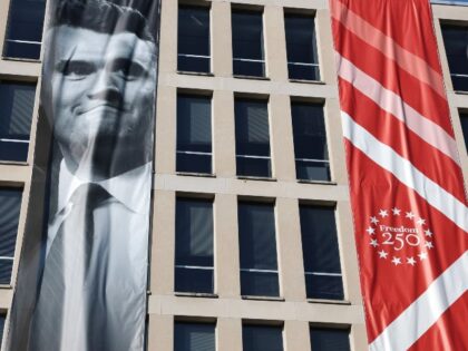 Charlie Kirk banner