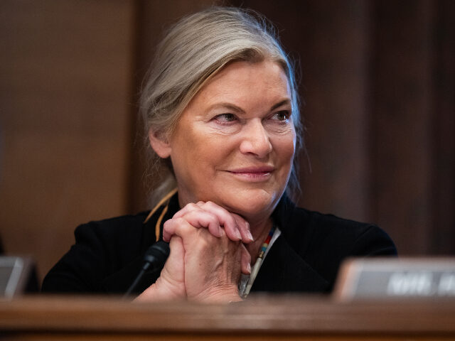 Cynthia Lummis Sen. Cynthia Lummis, R-Wyo., attends the Senate Banking, Housing and Urban Affairs Committ