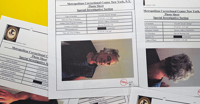 Judge Releases Alleged Jeffrey Epstein Suicide Note