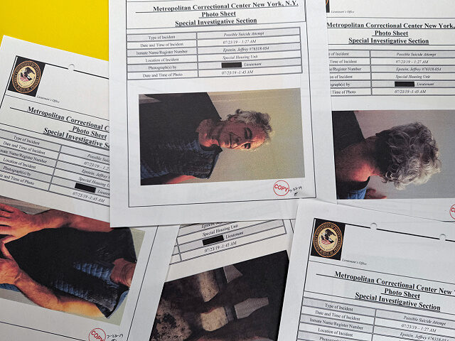 A document that was included in the U.S. Department of Justice release of the Jeffrey Epst