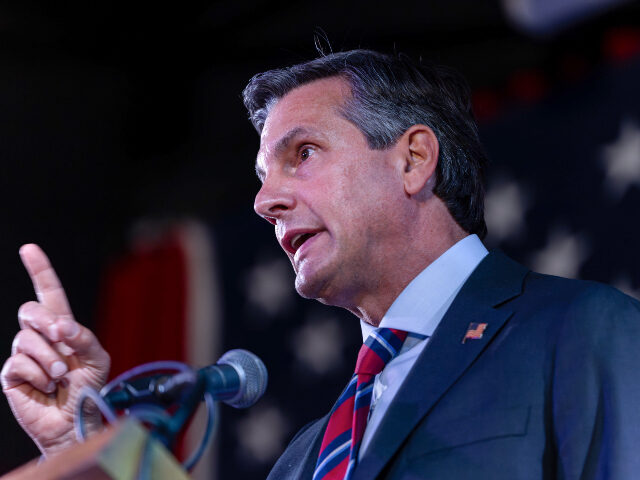 Derek Dooley, Republican US Senate candidate for Georgia, during an election night event a