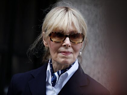 E. Jean Carroll departs Manhattan federal appeals court following arguments in a judgement