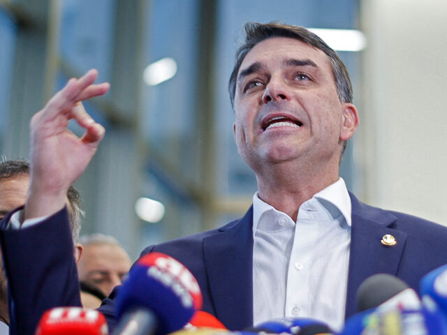 Flavio Bolsonaro Senator Flavio Bolsonaro, pre-candidate for president and son of former president Jair Bol