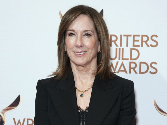 Kathleen Kennedy at the 2024 Writers Guild Awards held at The Edison Ballroom on April 14,