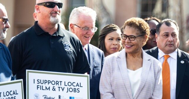 Hollywood Crew Unions Endorse Los Angeles Mayor Karen Bass
