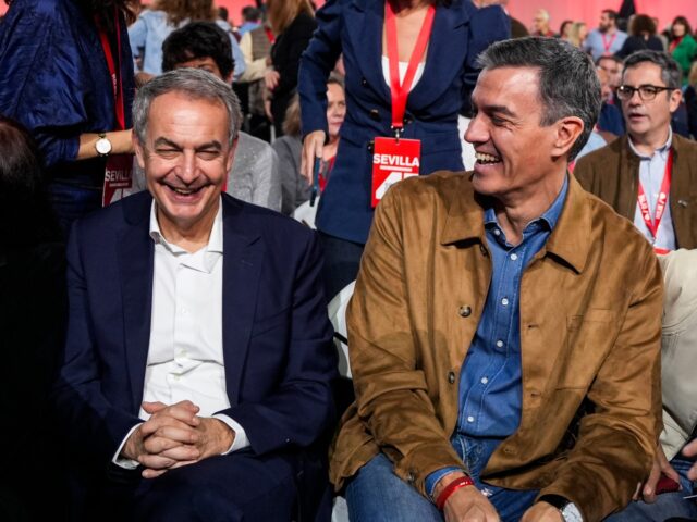 SEVILLE ANDALUSIA, SPAIN - NOVEMBER 30: Spain's Prime Minister, Pedro Sanchez, (r) next to