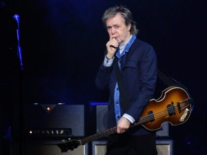 Sir Paul McCartney performs at The O2 Arena during his 'Got Back' world tour on December 1