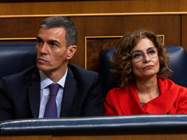 MADRID, SPAIN - JULY 09: Spanish Prime Minister Pedro Sanchez (L) and Spain's Minister of