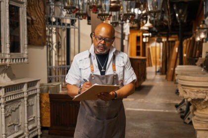 Part of a Series: Visiting an Antique Shop that offers architectural antiques and restorat