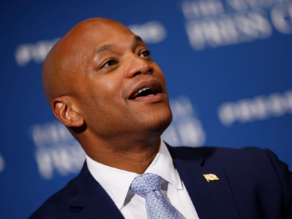 WASHINGTON, DC - SEPTEMBER 04: Maryland Gov. Wes Moore participates in a discussion on bip