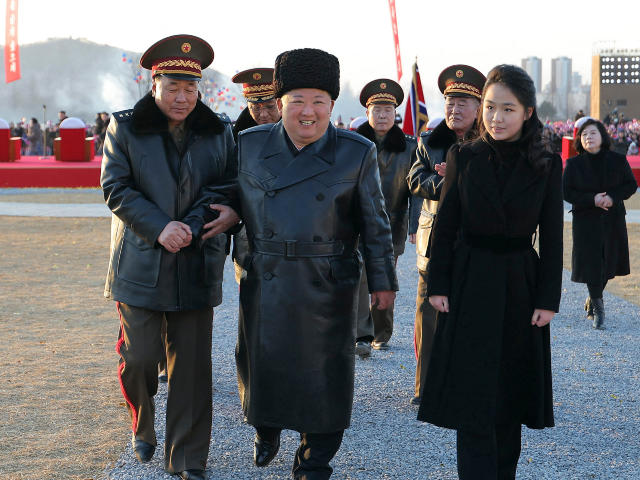 TOPSHOT - This picture taken on February 15, 2026 and released by North Korea's offic