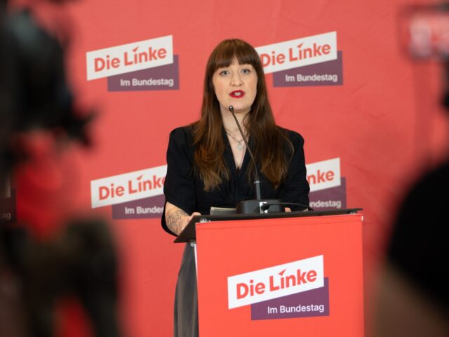 24 February 2026, Berlin: Heidi Reichinnek (Die Linke), leader of the party's parliamentar