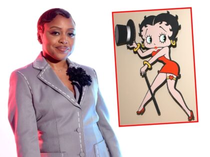 Quinta Brunson poses in the IMDb portrait studio at the 2026 GLAAD Media Awards at The Bev