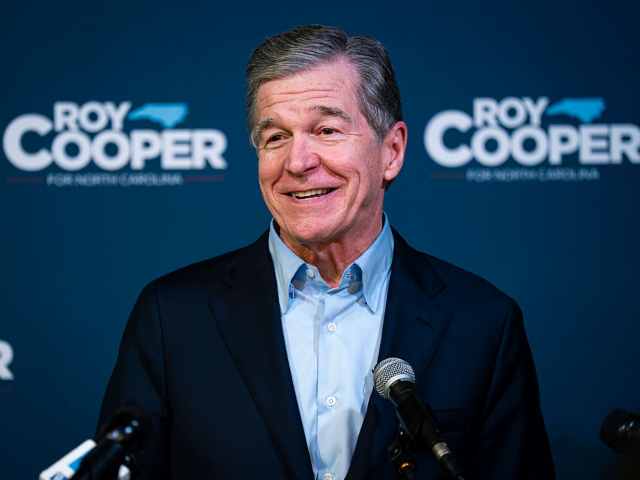 RALEIGH, NC - MARCH 4: Roy Cooper, former governor of North Carolina and Democratic US Sen