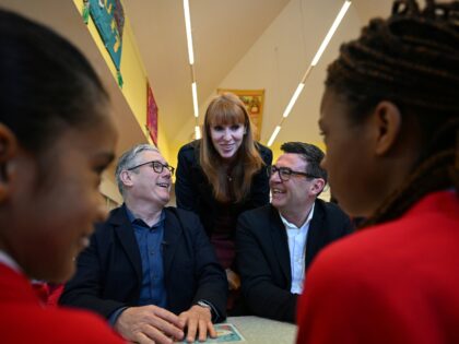 Prime Minister Sir Keir Starmer, Labour Party MP and former deputy prime minister Angela R