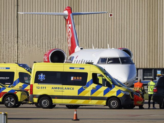 Second plane believed to be carrying a sick passenger from the hantavirus-hit cruise ship