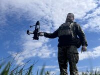 Ukrainian Drone Strike Sparks Fire at a Russian Oil Terminal