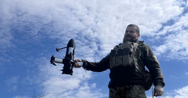 Ukrainian Drone Strike Sparks Fire at a Russian Oil Terminal