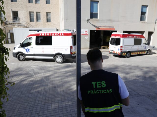 ALICANTE, SPAIN - MAY 08: A view of the Sant Joan University Hospital where a woman with s