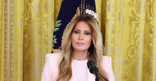 Exclusive: First Lady Melania Trump Honors American Military Moms as 'the Soul of Our Nation' in Address