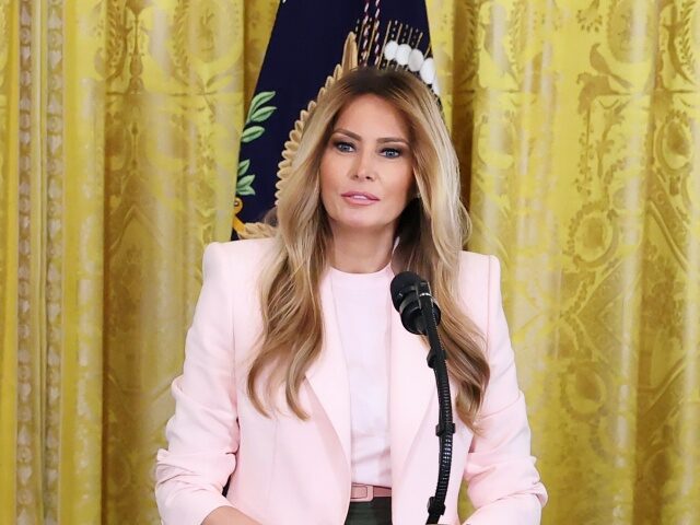 Exclusive: First Lady Melania Trump Honors American Military Moms as ‘the Soul of Our Nation&
