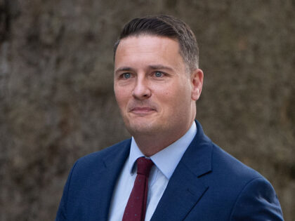 LONDON, UK - MAY 13: Wes Streeting, UK Secretary of State for Health and Social Care arriv