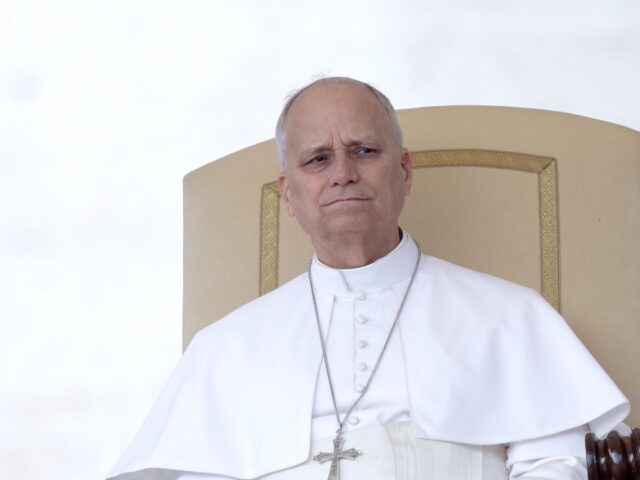 VATICAN CITY, VATICAN - 2026/05/13: Pope Leo XIV leads his weekly general audience in St.