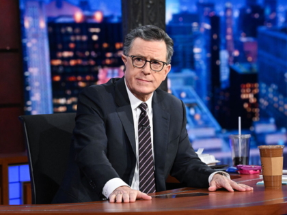 NEW YORK - MAY 18: Stephen Colbert on the CBS series The Late Show with Stephen Colbert, s