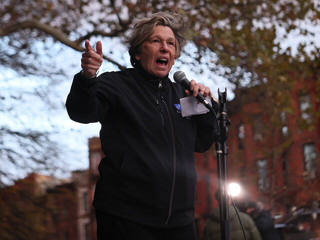 GettyImages2246573226 Randi Weingarten, President of the American Federation of Teachers (AFT), speaks as Starbu