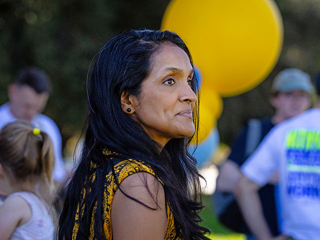 City Councilmember Nithya Raman holds a kickoff for her mayoral campaign in Sherman Oaks o