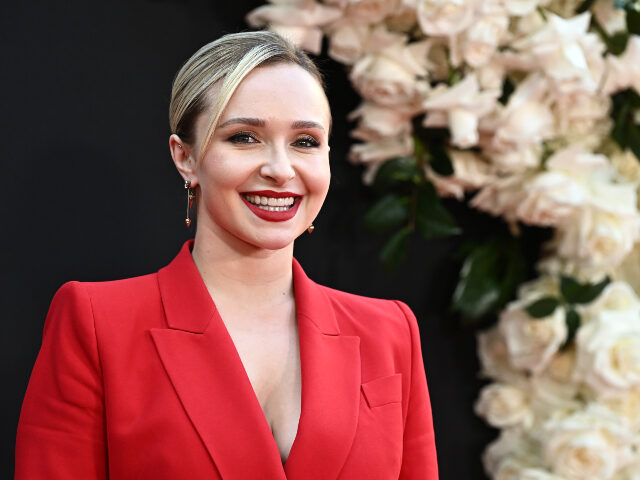 Hayden Panettiere arrives at the premiere of "Blonde" held at the TCL Chinese Th