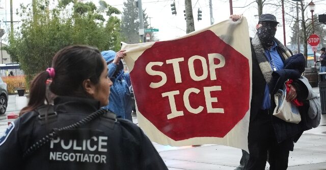 A Washington jury has convicted three protesters of federal conspiracy charges for trying to prevent federal officers from transporting two detained illegal immigrants from Spokane to Tacoma last June.