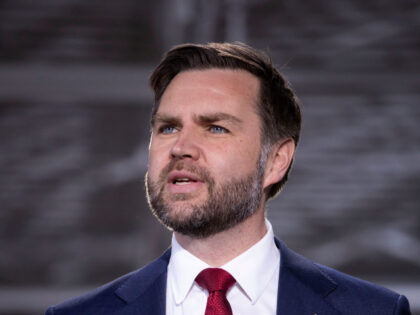 Vice President JD Vance speaks onstage at Engineering Design Services, Inc. on March 18, 2