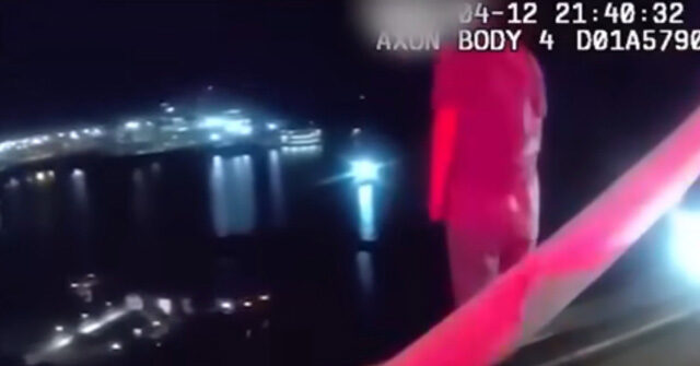 WATCH: Florida Cop Saves Would-Be Suicide Jumper with Hope and a Prayer