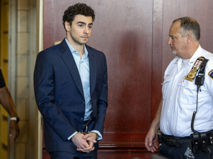 Luigi Mangione arrives for a pretrial hearing at New York State Supreme Court in New York,