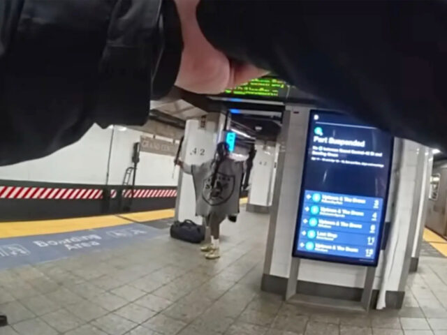 screenshot of body-worn camera footage