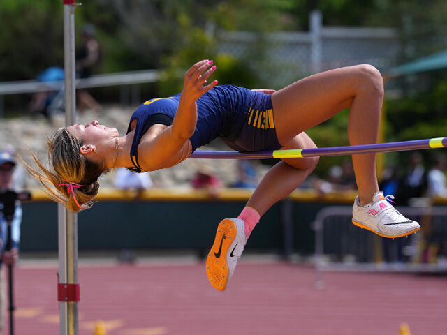 MOORPARK, CALIFORNIA - MAY 24: Reese Hogan of Crean Lutheran ties for fourth in the girls