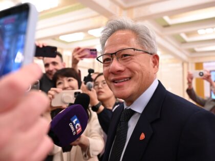 Nvidia boss Jensen Huang in China
