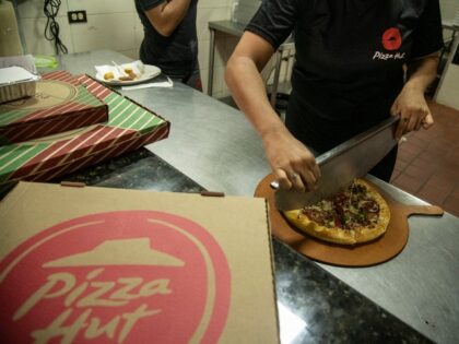 Pizza Hut kitchen
