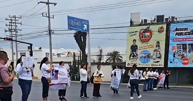 Locals Protest Mexican Government's Unwillingness to Stop Gulf Cartel Targeting Innocents